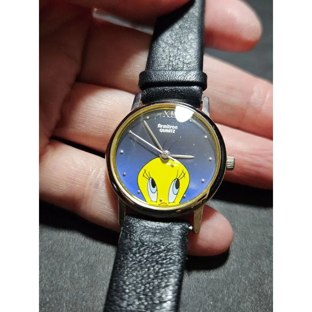 Vintage Armitron quartz Tweety Bird watch